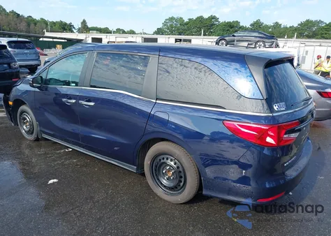 2022 Honda Odyssey Ex-L z USA, uszkodzony, nr VIN 5FNRL6H79NB048186